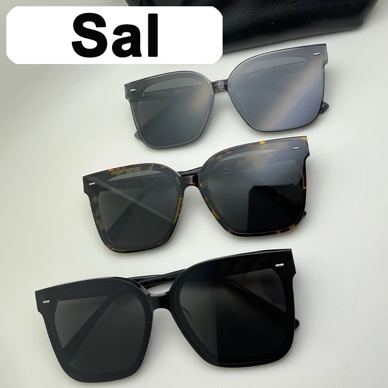Sal GENTLE YUUMI Женские солнцезащитные очки для мужчин, Винтажные роскошные брендовые товары, Дизайнерские Летние Uv400, Модные корейские монстры